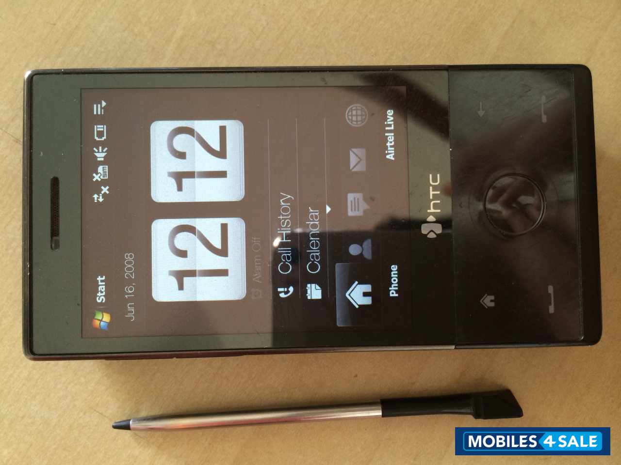 Black HTC Touch Diamond