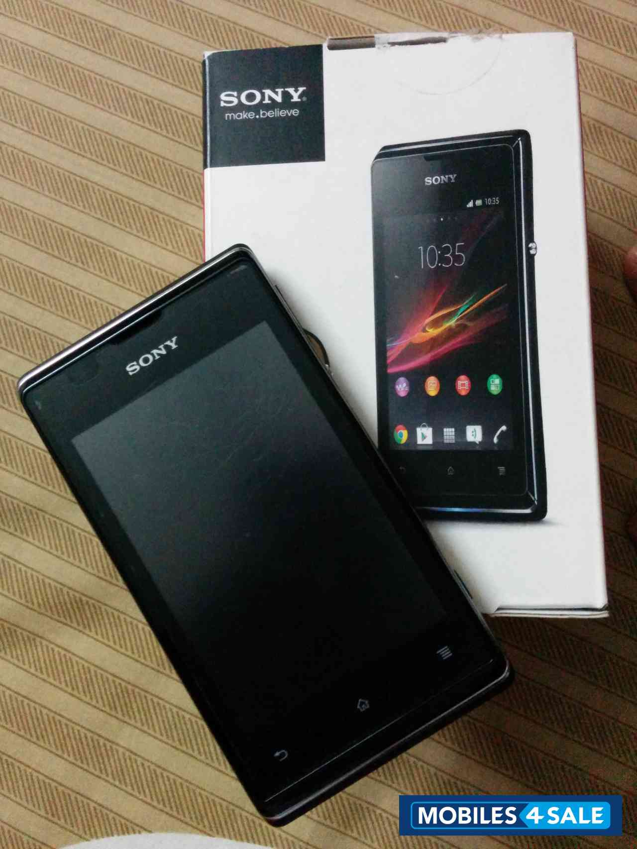 Black Sony Xperia E