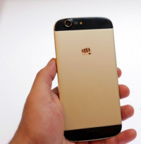 Black Gold Micromax Canvas Gold A300