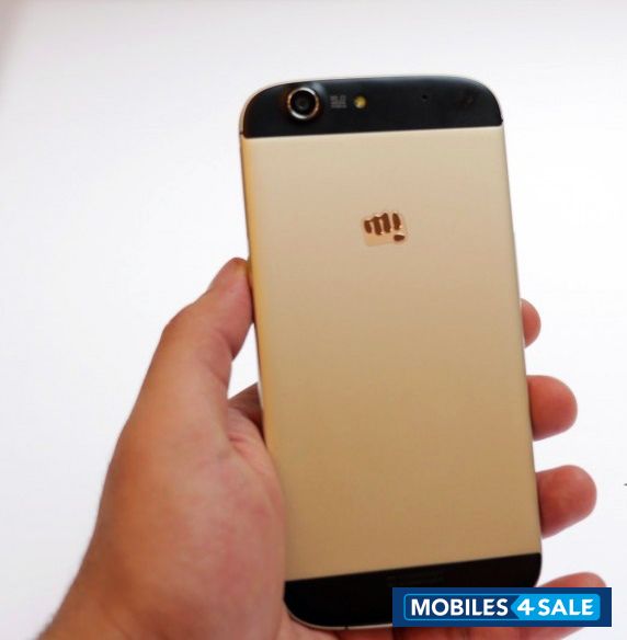 Black Gold Micromax Canvas Gold A300