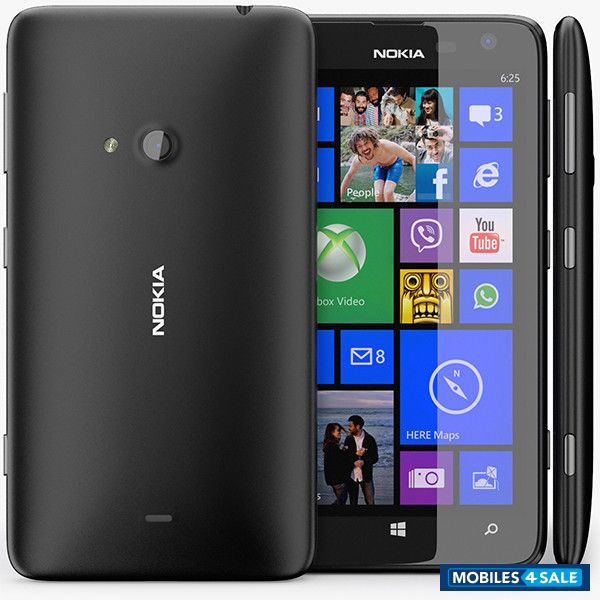 Black Nokia Lumia 625