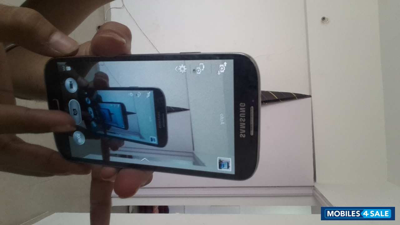 Blue Samsung Galaxy S4