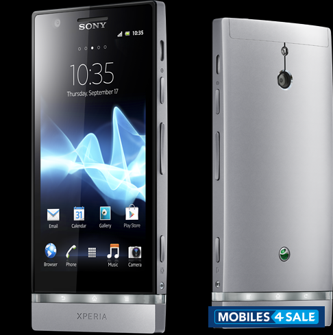 Silver Sony Xperia P