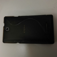 Black Sony Xperia E Dual