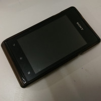 Black Sony Xperia E Dual