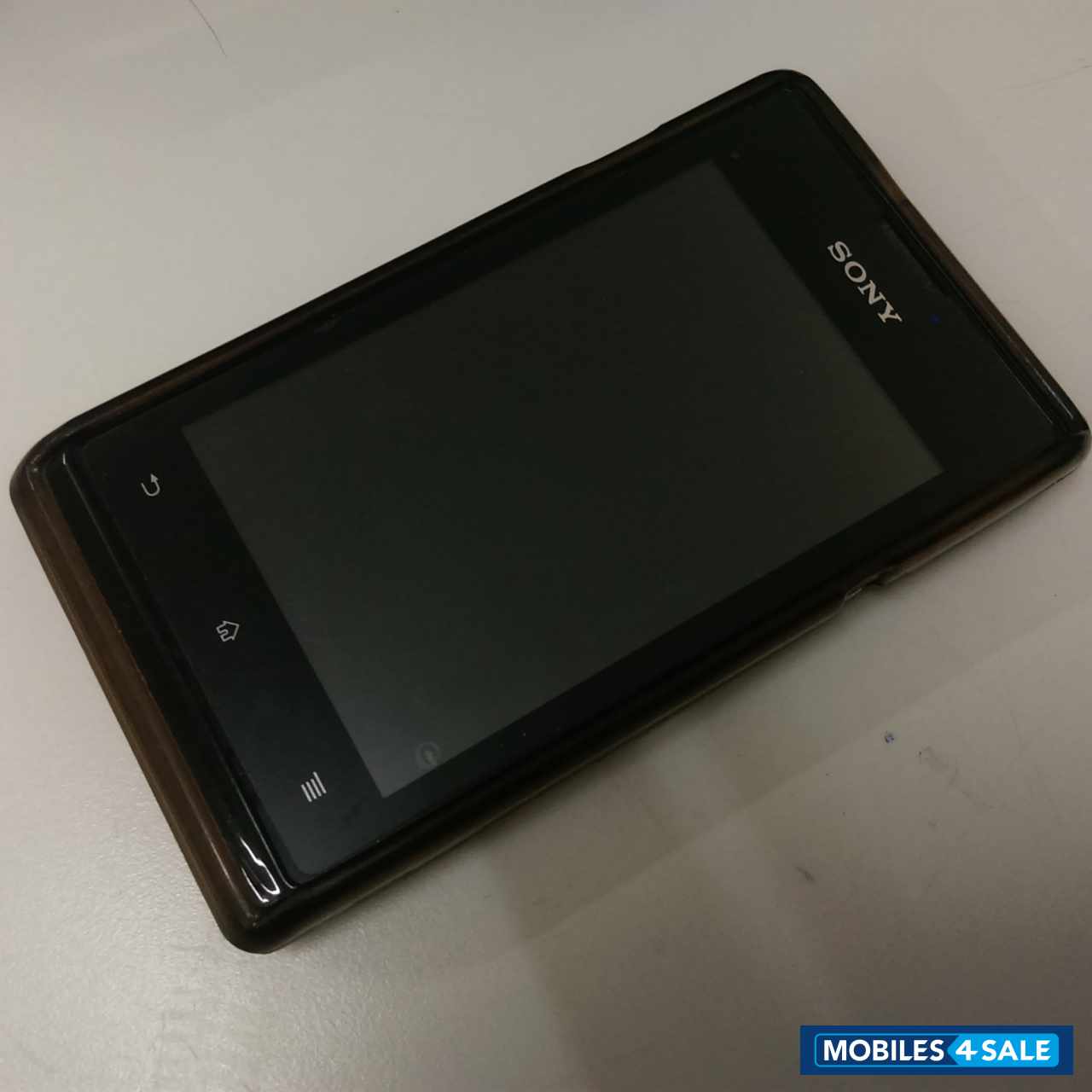 Black Sony Xperia E Dual