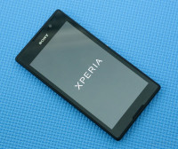 Black Sony Xperia C