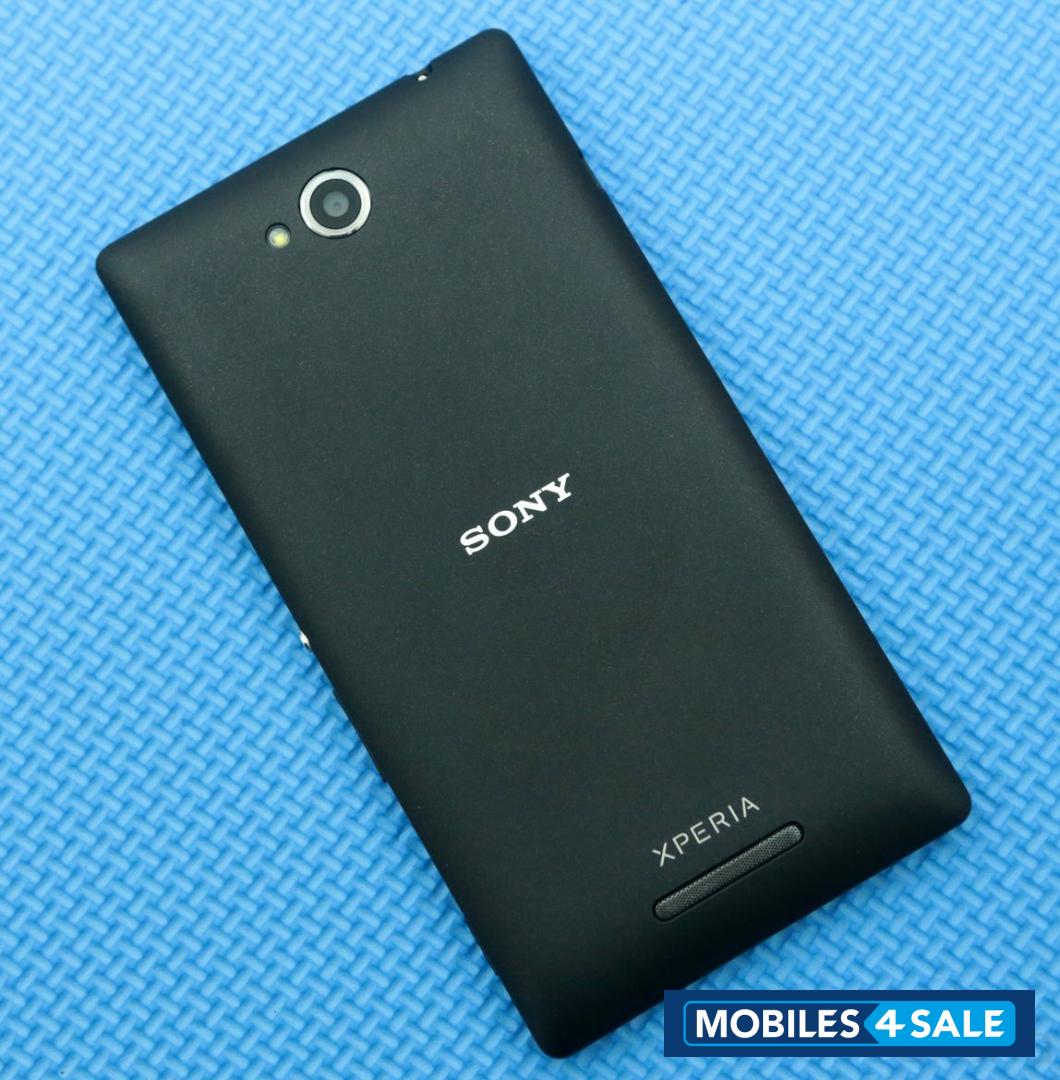 Black Sony Xperia C