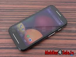 Black Motorola MOTO E