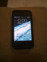 Black Apple iPhone 4