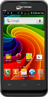 Black Micromax A36 Bolt