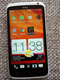 White HTC One X Plus