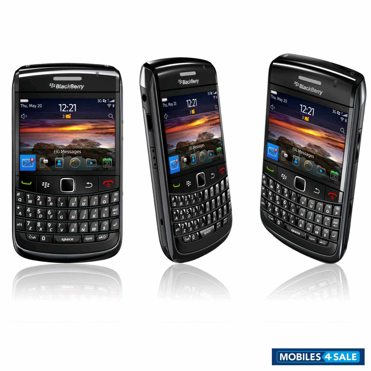 Black BlackBerry Bold 9780