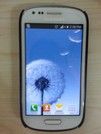 White Samsung Galaxy S3 Mini