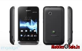 Black Sony Xperia tipo dual