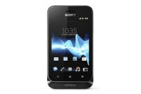 Black Sony Xperia tipo dual