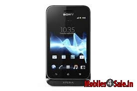 Black Sony Xperia tipo dual