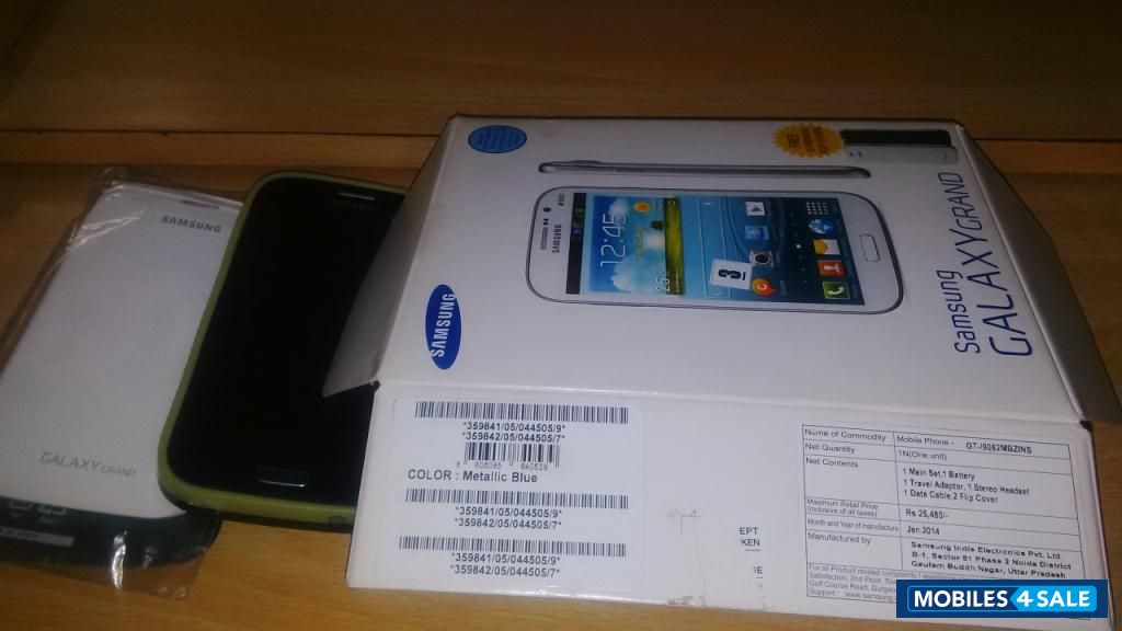 Metallic Blue Samsung Galaxy Grand GT-I9082