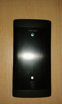 Black Sony Xperia ion