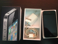 Black Apple iPhone 4