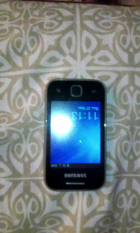 Black Samsung Galaxy Young