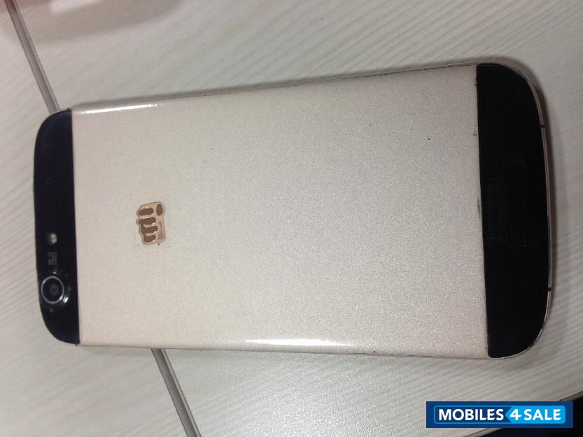 Black Micromax Canvas Gold A300