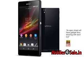 Black Sony Xperia Z