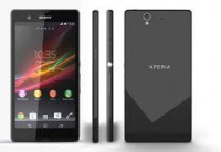 Black Sony Xperia Z