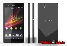 Black Sony Xperia Z