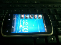 White HTC Explorer