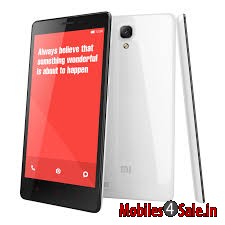 White Xiaomi Redmi Note