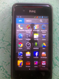 Black HTC Desire 210