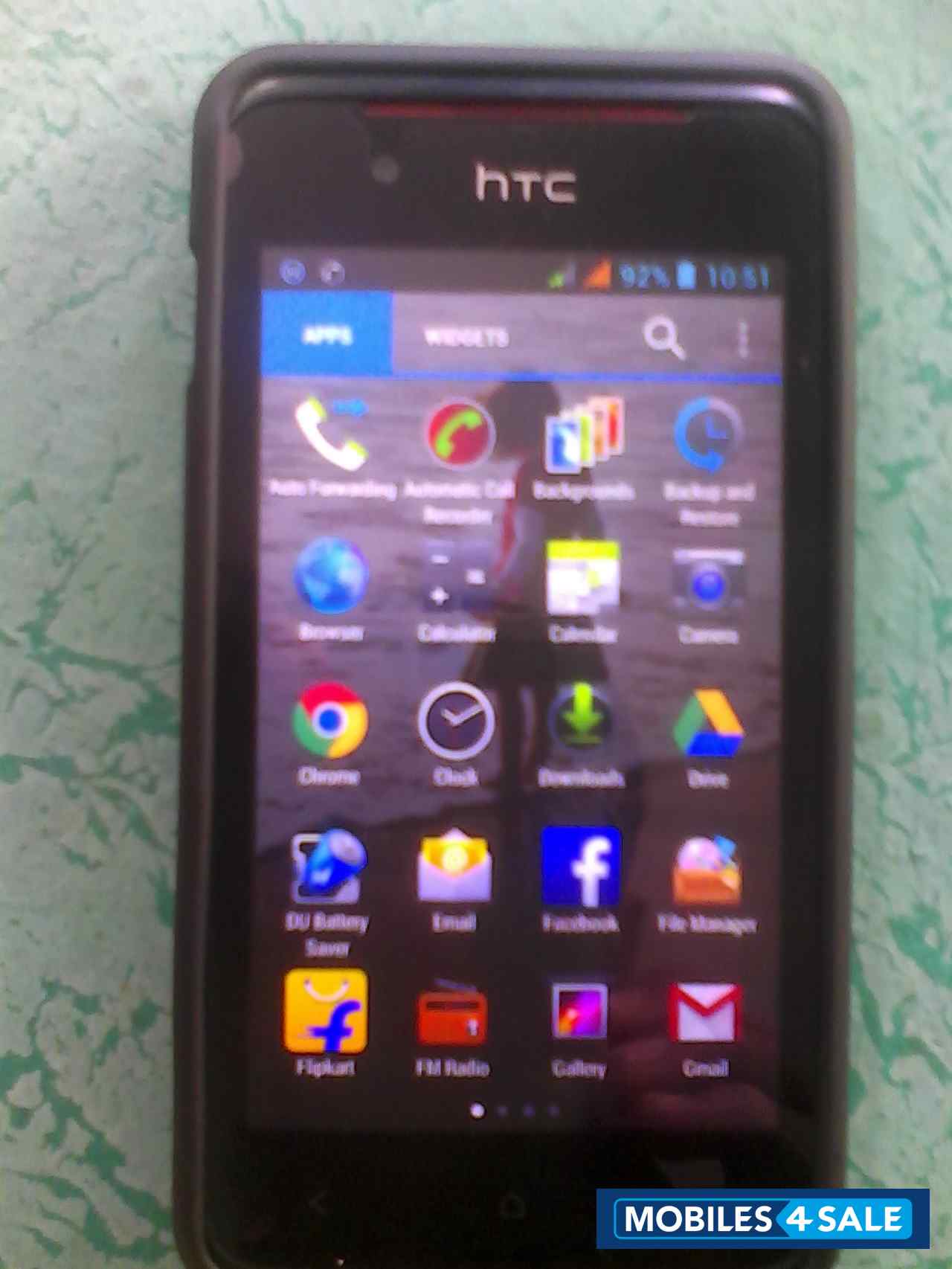 Black HTC Desire 210