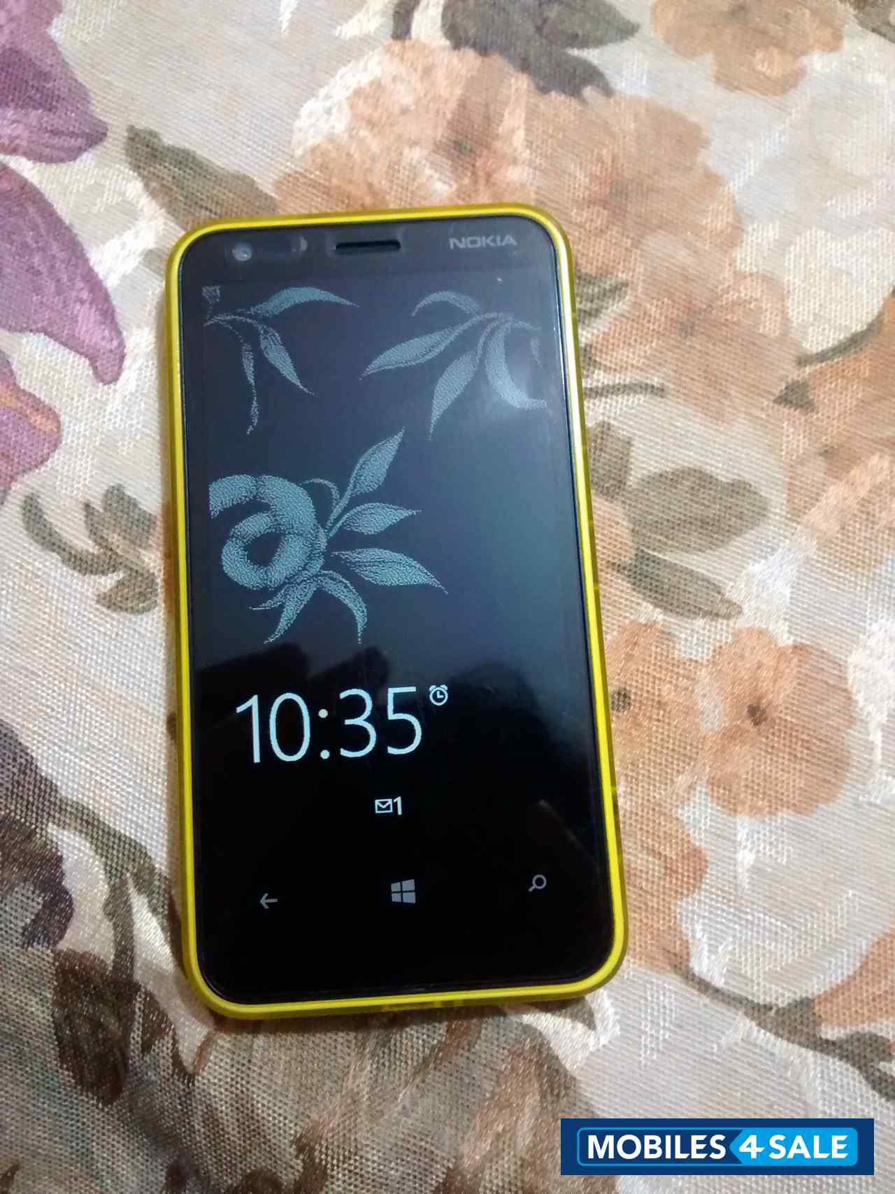 Yellow Nokia Lumia 620