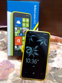 Yellow Nokia Lumia 620