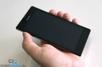 Black Sony Xperia T3