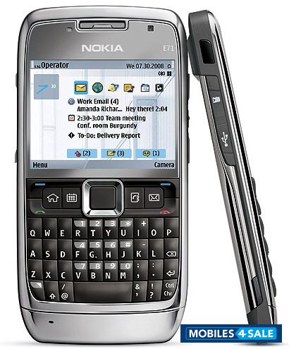 Steel Black Nokia E71