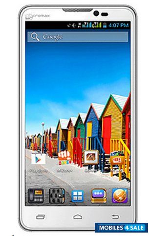 White Micromax Canvas Doodle A111