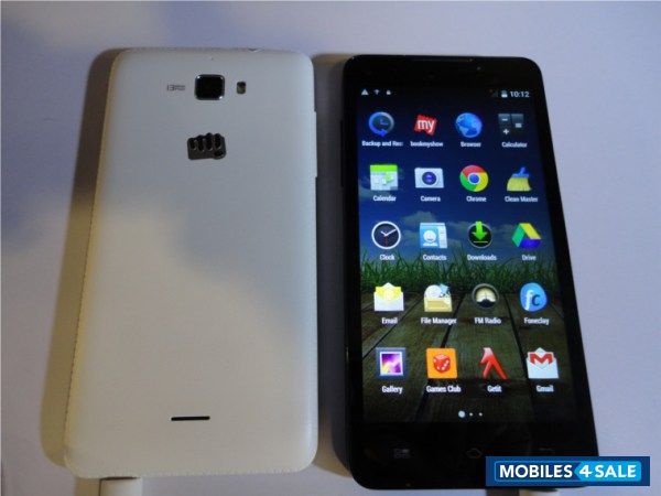 White Micromax Canvas Nitro A310