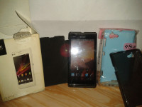 Black Sony Xperia L