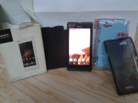 Black Sony Xperia L