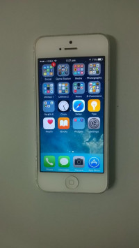 White Apple iPhone 5