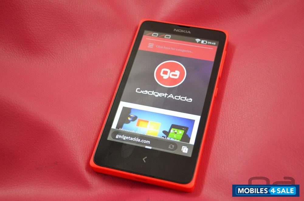 Red Nokia X Dual SIM