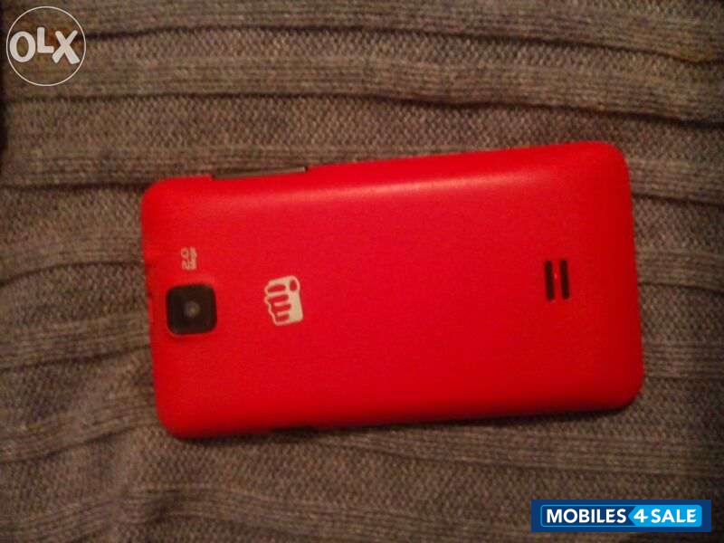 Red Micromax A58 Bolt