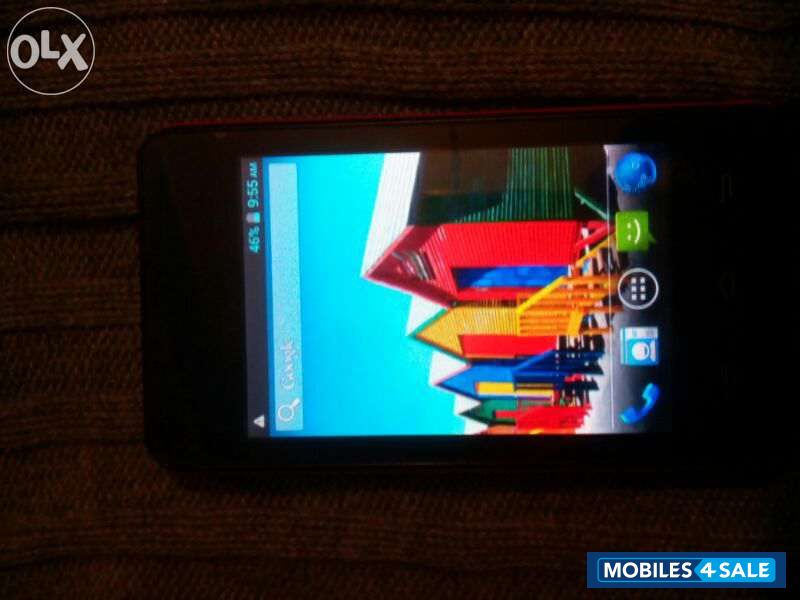 Red Micromax A58 Bolt