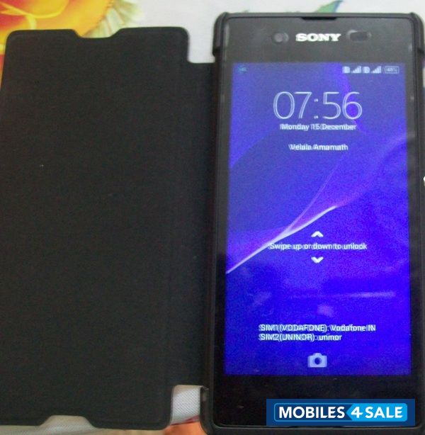 Black Sony Xperia E3 Dual