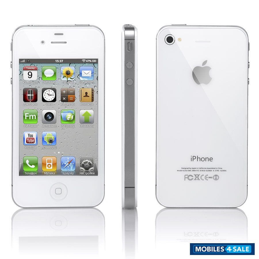 White Apple iPhone 4S