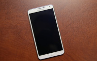 White Samsung Galaxy Note