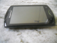 Black Sony Ericsson WT19i live with walkman