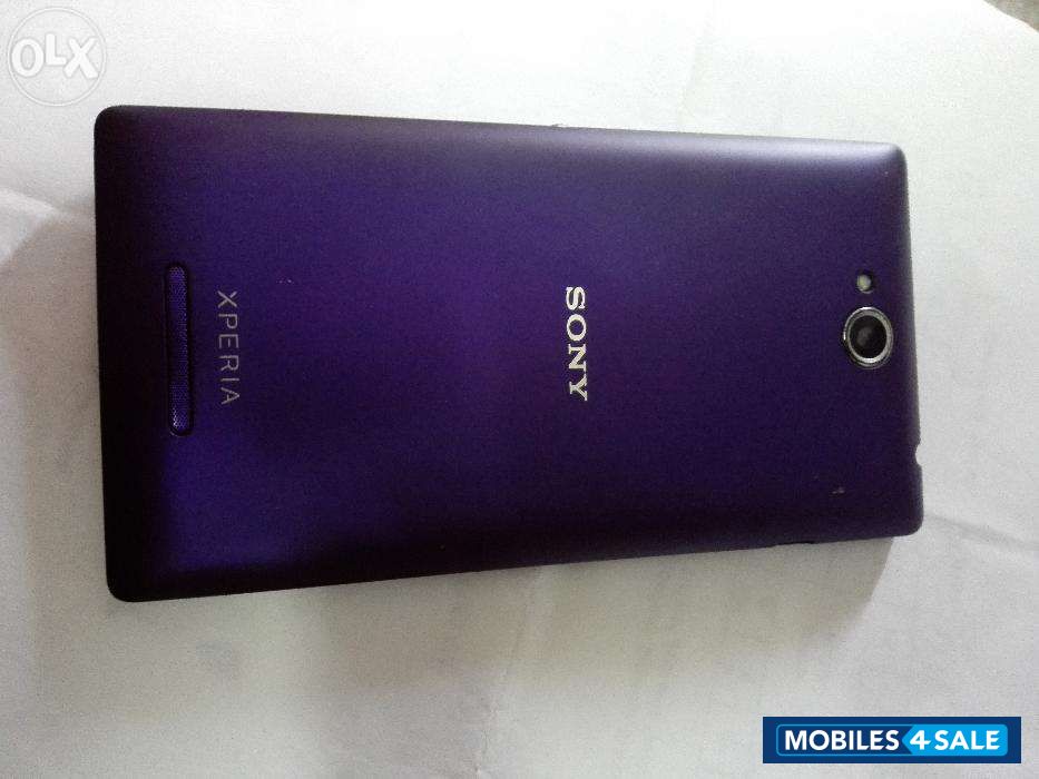 Purple Sony Xperia C